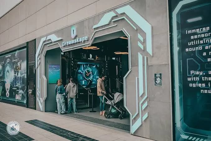 Interior view of Dreamskape vr games facility in Melbourne