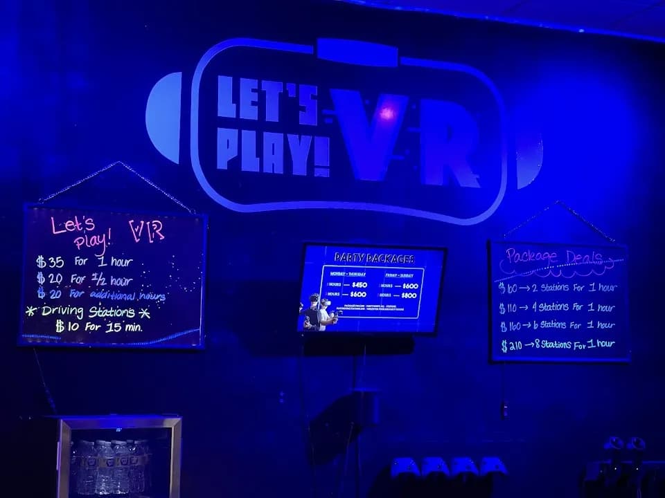 vr games experience at Let's Play! VR located in San Diego