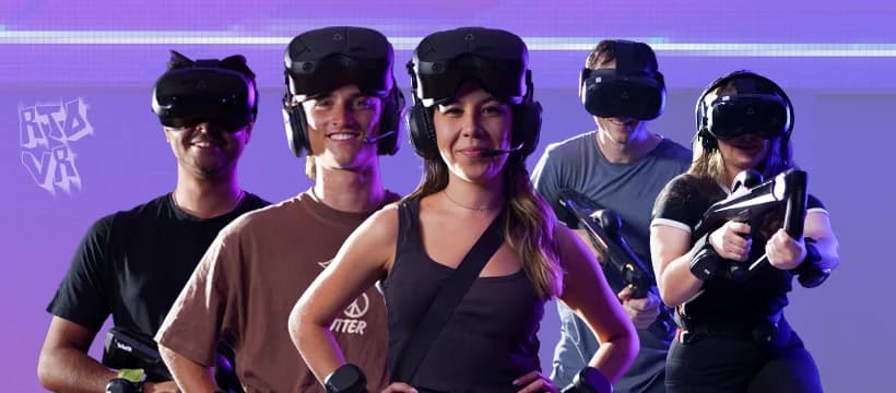 vr games experience at Ready Team One located in Perth