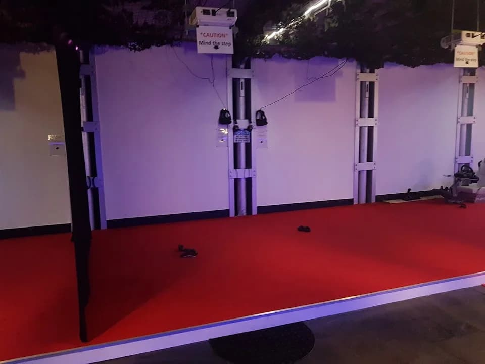 Interior view of VR-Immersion - virtual reality Arcade vr games facility in Leeds