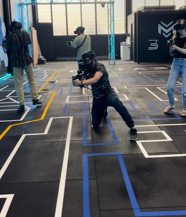 Interior view of Meta3 VR vr games facility in Brisbane