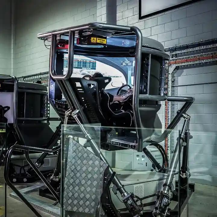 Interior view of VR Motorsports vr games facility in Brisbane
