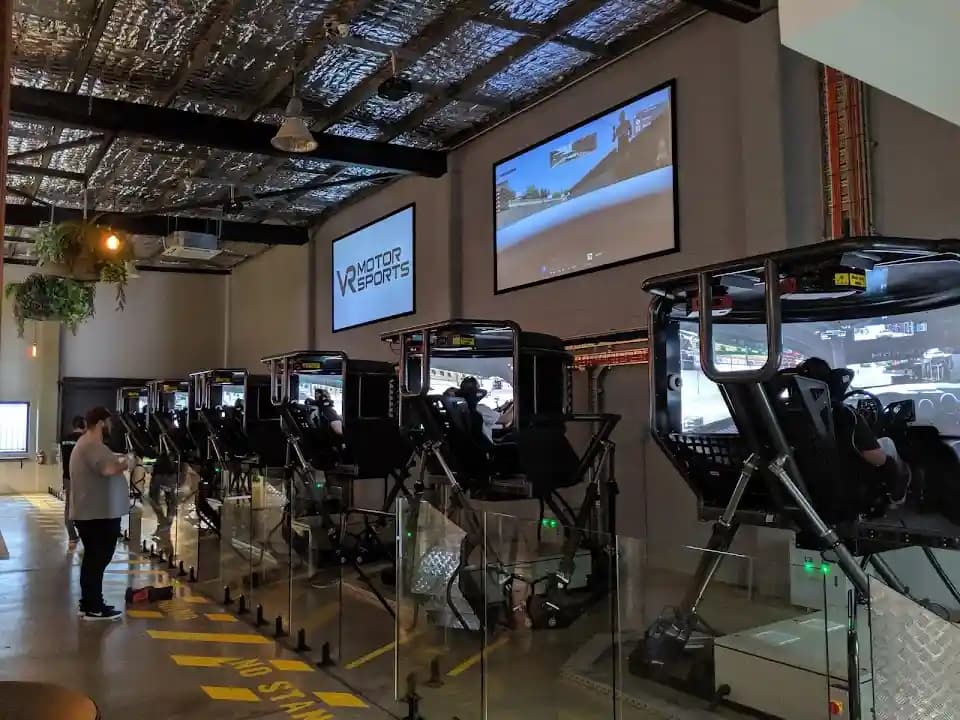 vr games experience at VR Motorsports located in Brisbane
