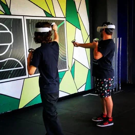 Interior view of VR Hero vr games facility in Brisbane