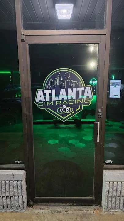 Interior view of Atlanta Sim Racing & VR vr games facility in Atlanta