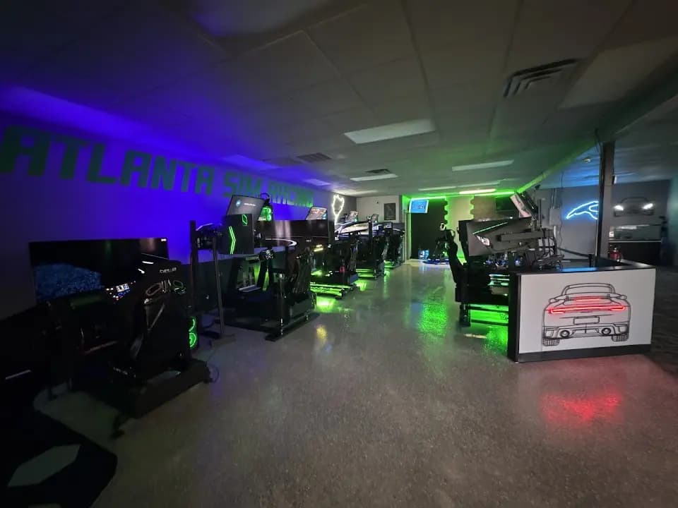 vr games experience at Atlanta Sim Racing & VR located in Atlanta