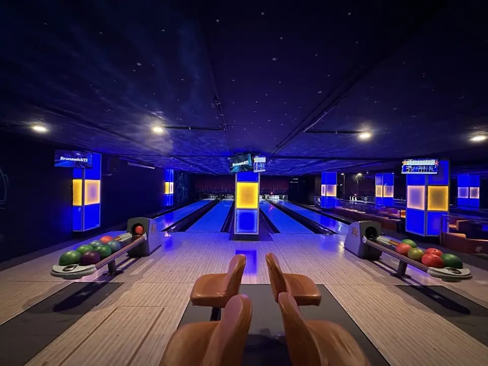 Interior view of The Grid - Gaming Arena vr games facility in Bangalore