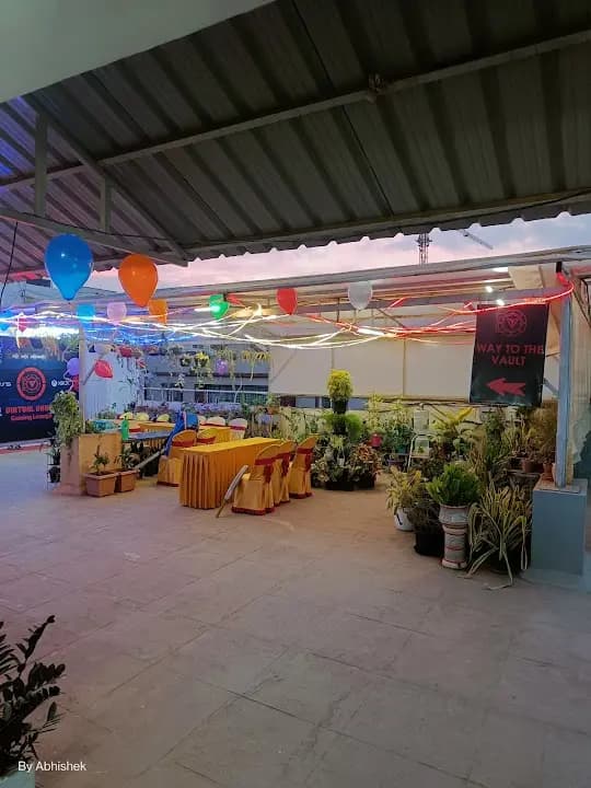 Interior view of Virtual Vault Gaming Lounge vr games facility in Bangalore