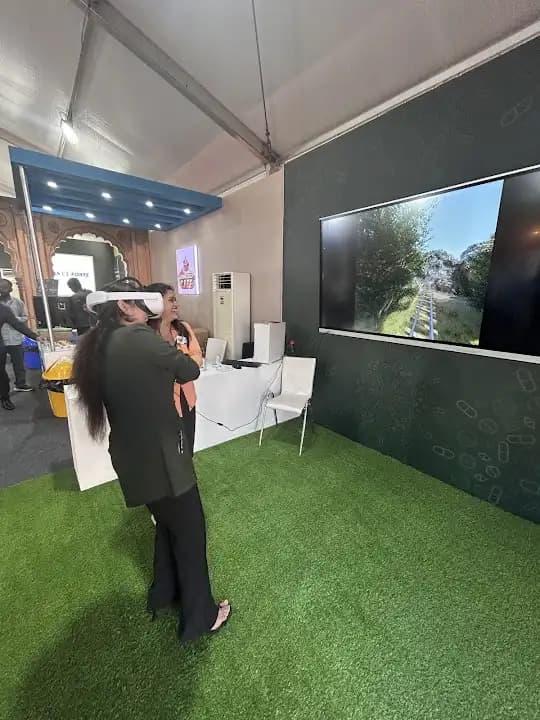 Interior view of Realm Of Gaming - vr arcade / vr rentals, xbox & ps rentals 🎮🕹 vr games facility in Bangalore