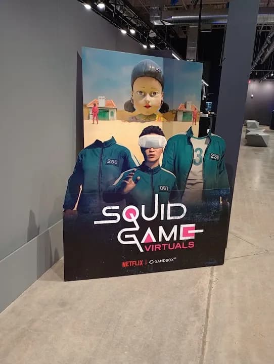 Interior view of Sandbox VR vr games facility in New York