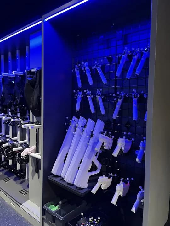 Interior view of Sandbox VR - Wandsworth vr games facility in London