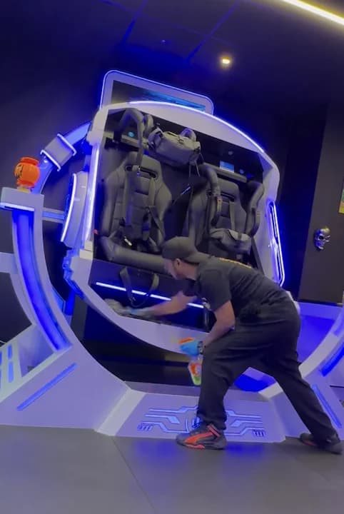 vr games experience at Chambvr Virtual Reality located in London