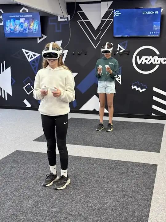 Interior view of VRXtra Kingston vr games facility in London
