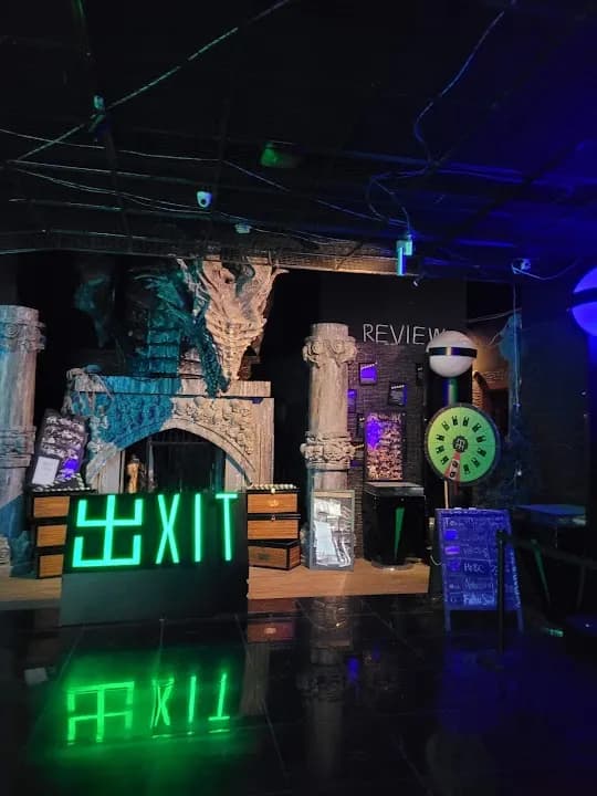 Interior view of Anger Room escape rooms facility in Vancouver