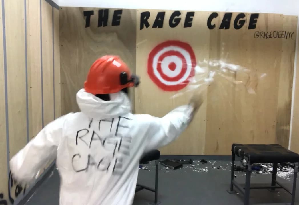 The Rage Cage - Popular rage rooms destination in New York