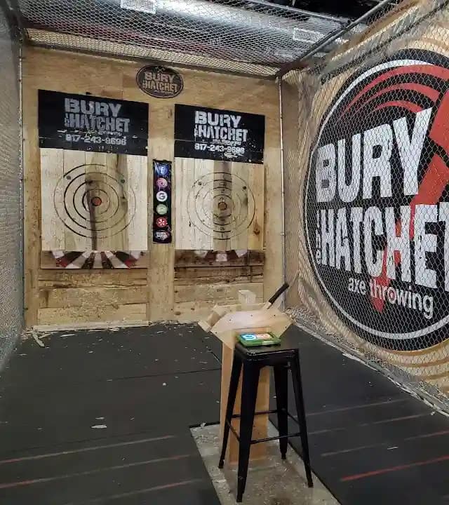 Bury the Hatchet Axe Throwing Brooklyn - Popular axe throwing destination in New York