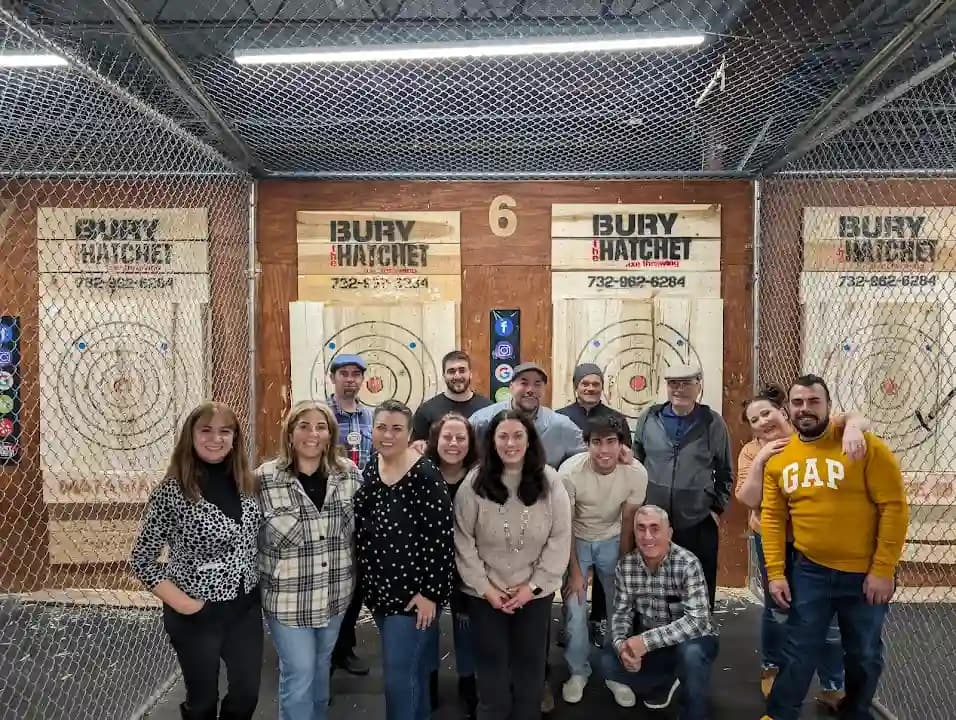 Bury The Hatchet Old Bridge - Axe Throwing - Popular axe throwing destination in New York