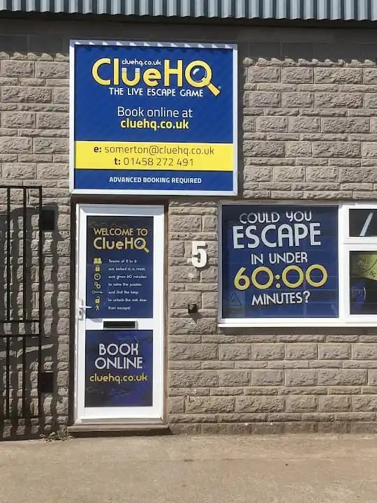 Interior view of Clue HQ Somerton escape rooms facility in Sydney