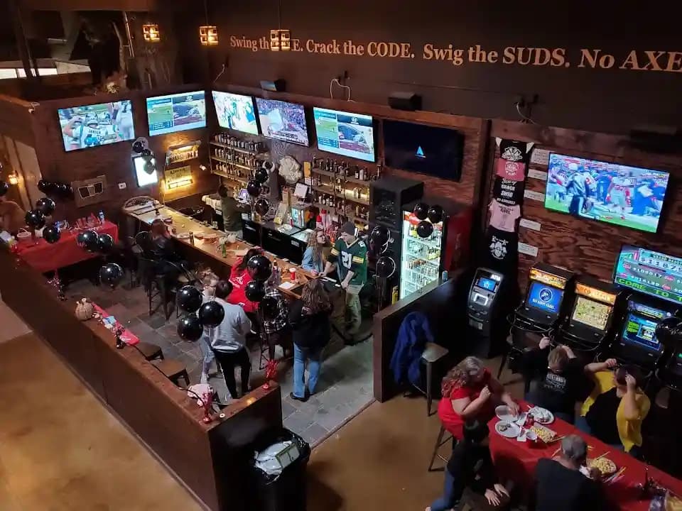 Photo of Lumber Axe axe throwing activities in Dallas