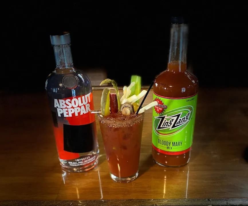 Interior view of Lumber Axe axe throwing facility in Dallas