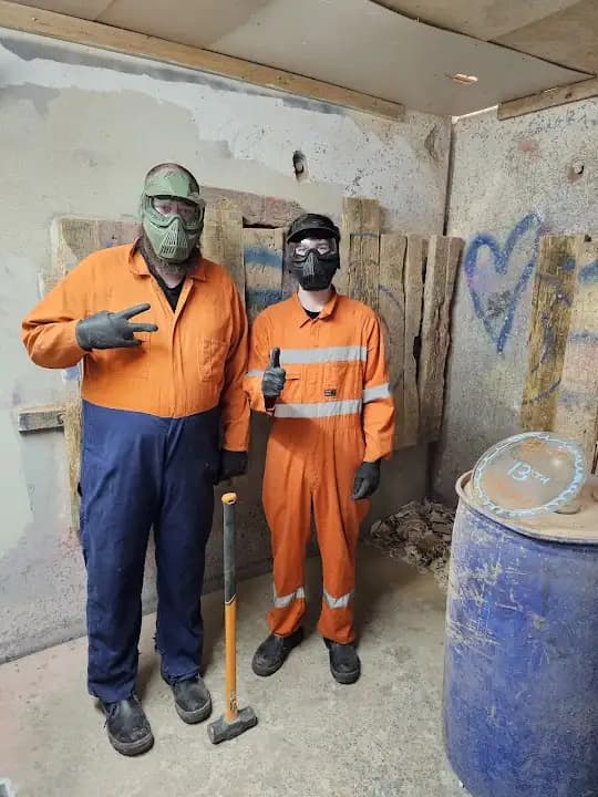 rage rooms experience at Rage Cage Smash Rooms Brisbane located in Brisbane