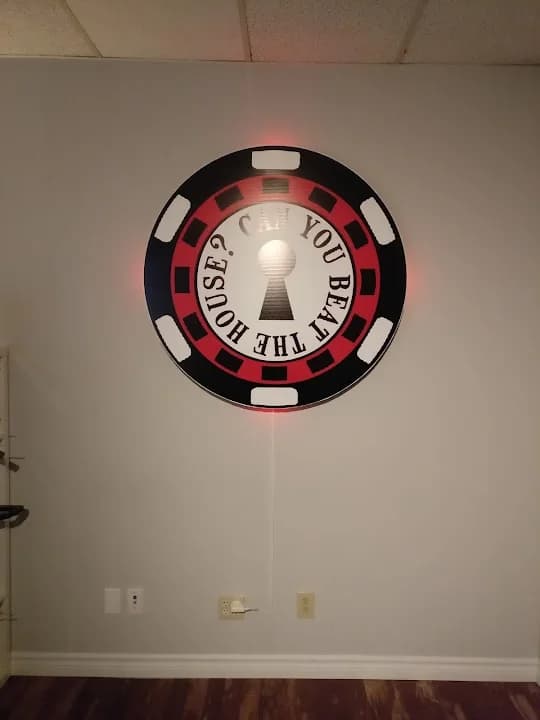 Interior view of Escape The House escape rooms facility in Toronto