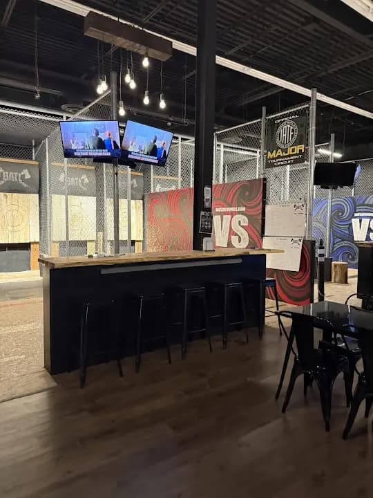 axe throwing experience at BATL Grounds | Vaughan located in Toronto