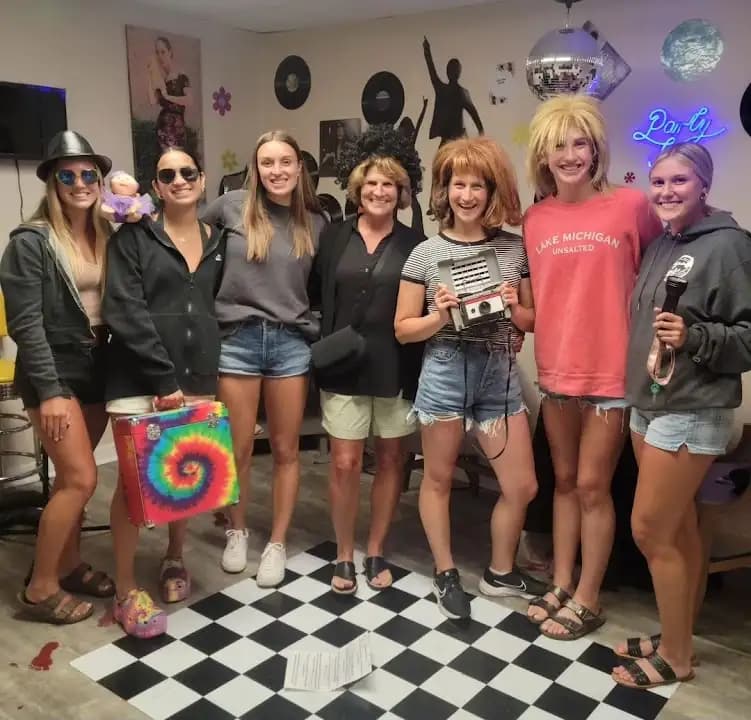 Interior view of Trapped from the Future:Escape Rooms escape rooms facility in Tampa