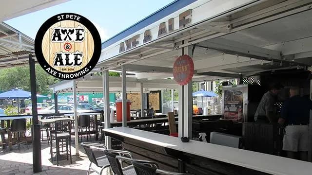 St Pete Axe & Ale at Ferg's - axe throwing in Tampa - Top rated