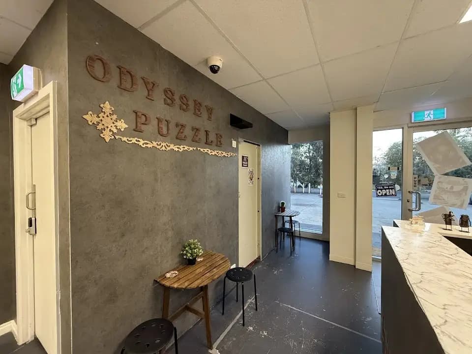 escape rooms experience at Odyssey Puzzle Escape Room located in Melbourne