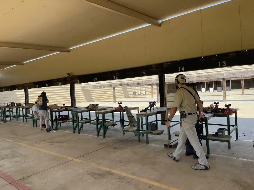 shooting ranges experience at Elm Fork Shooting Sports located in Dallas