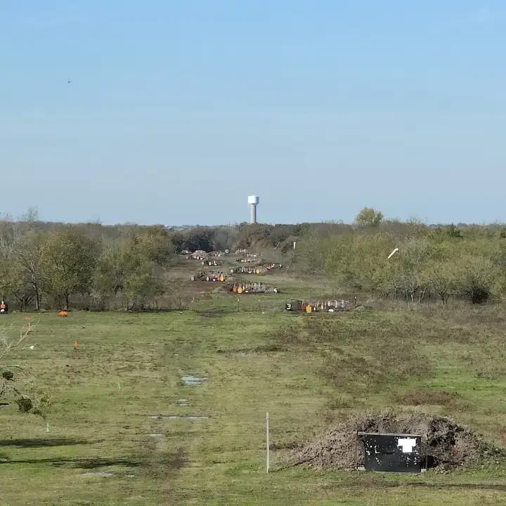 Interior view of North East Texas Tactical shooting ranges facility in Dallas