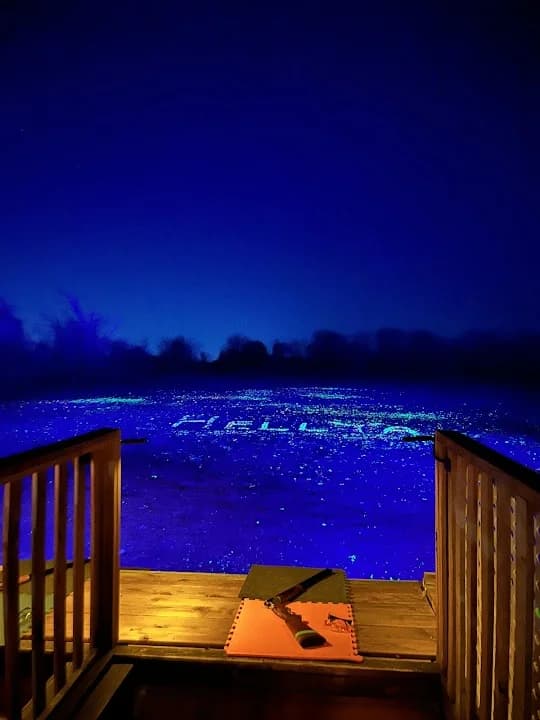 Interior view of The Porch Venue shooting ranges facility in Dallas