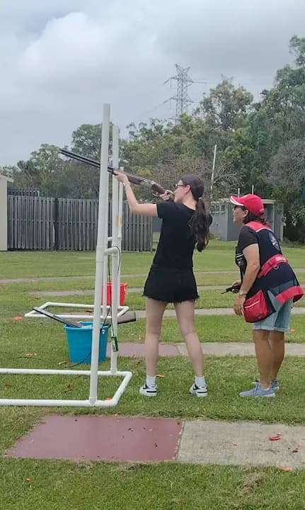 Interior view of Go Shooting shooting ranges facility in Brisbane