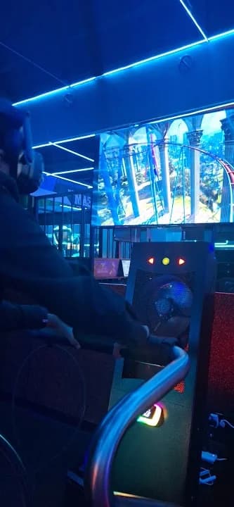 Interior view of VR Gaming vr games facility in Sydney