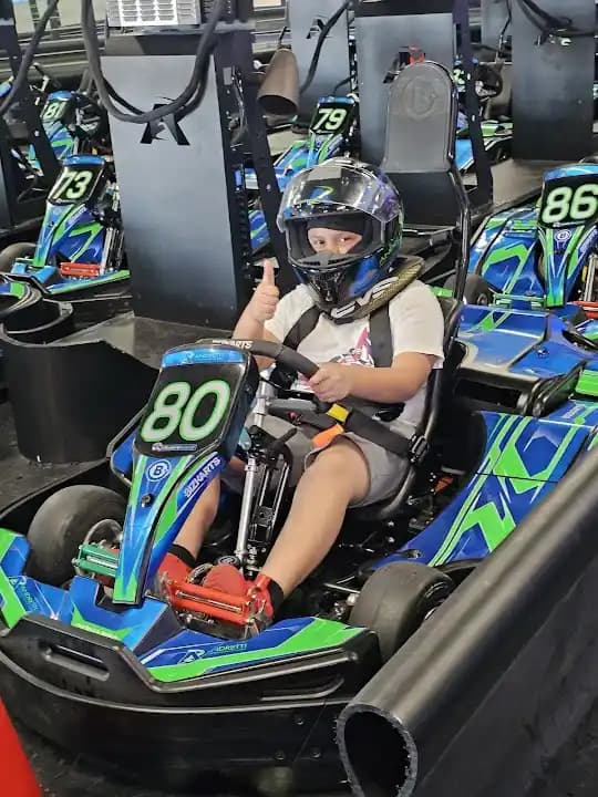 Interior view of Andretti Indoor Karting & Games Fort Worth vr games facility in Dallas