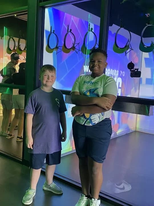 Interior view of Immersive Gamebox - Woodlands Mall, The Woodlands vr games facility in Houston