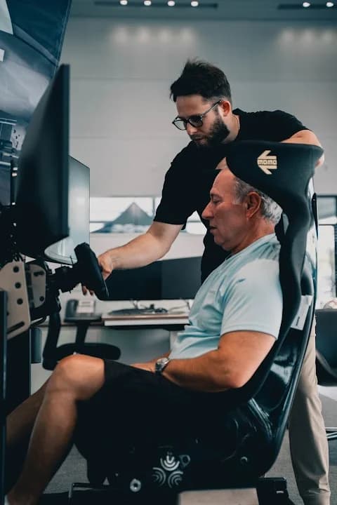 vr games experience at Academy Sim Racing located in Tampa