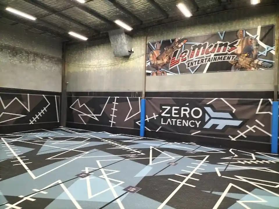 Interior view of Zero Latency VR Dandenong vr games facility in Melbourne