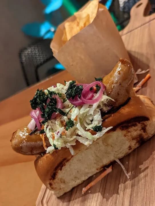 Interior view of Swing Social vr games facility in San Diego