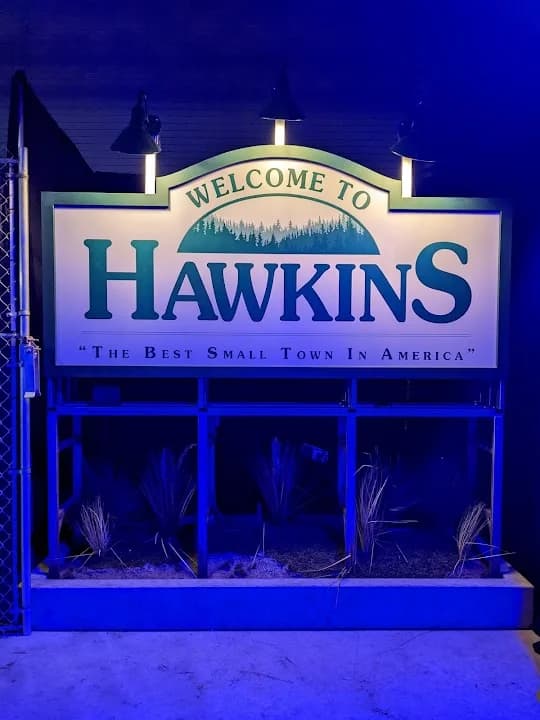 Interior view of Stranger Things: The Experience Atlanta escape rooms facility in Atlanta