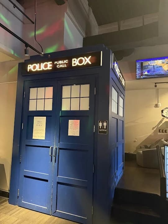 Interior view of Battle and Brew - Sandy Springs vr games facility in Atlanta